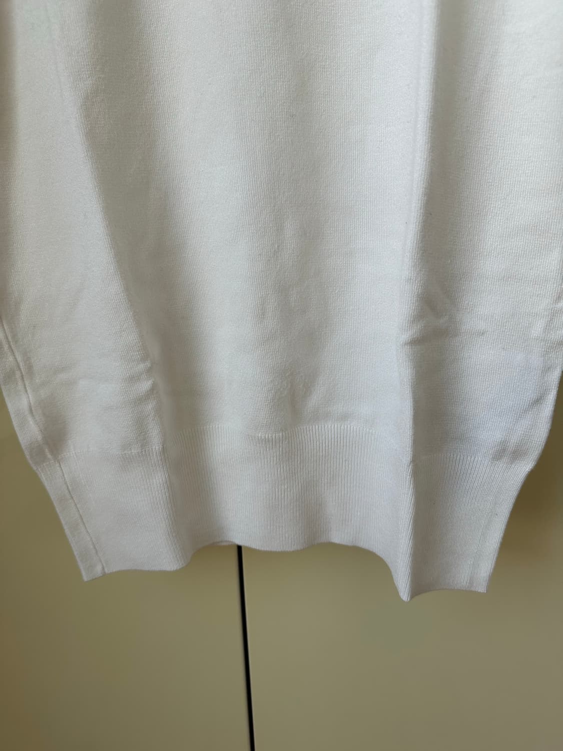 자라 니트 반팔 블랙/화이트 상품이미지8