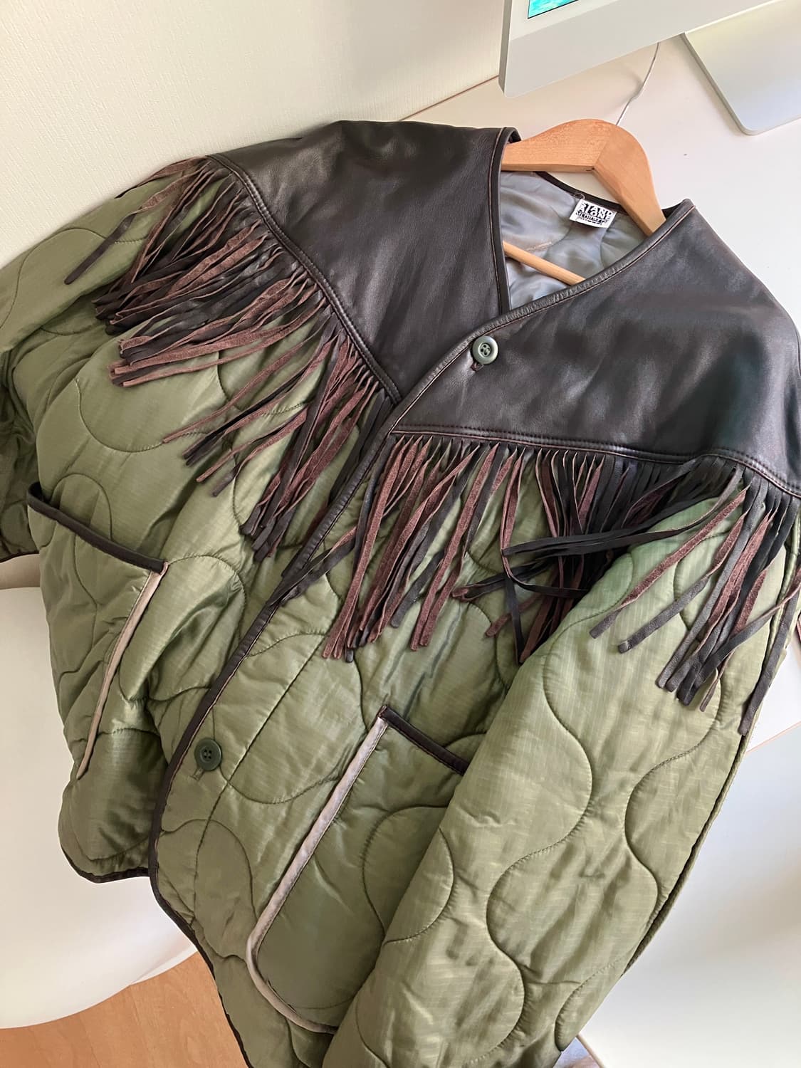 스탠드얼론 quilted 자켓 상품이미지1