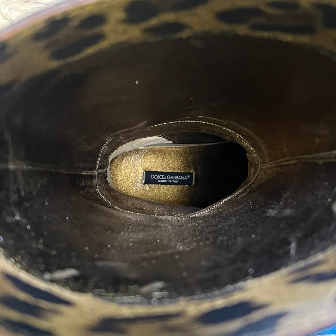 Dolce&Gabbana 돌체앤가바나 블랙 레더 롱 부츠 35.5사이즈 상품이미지7