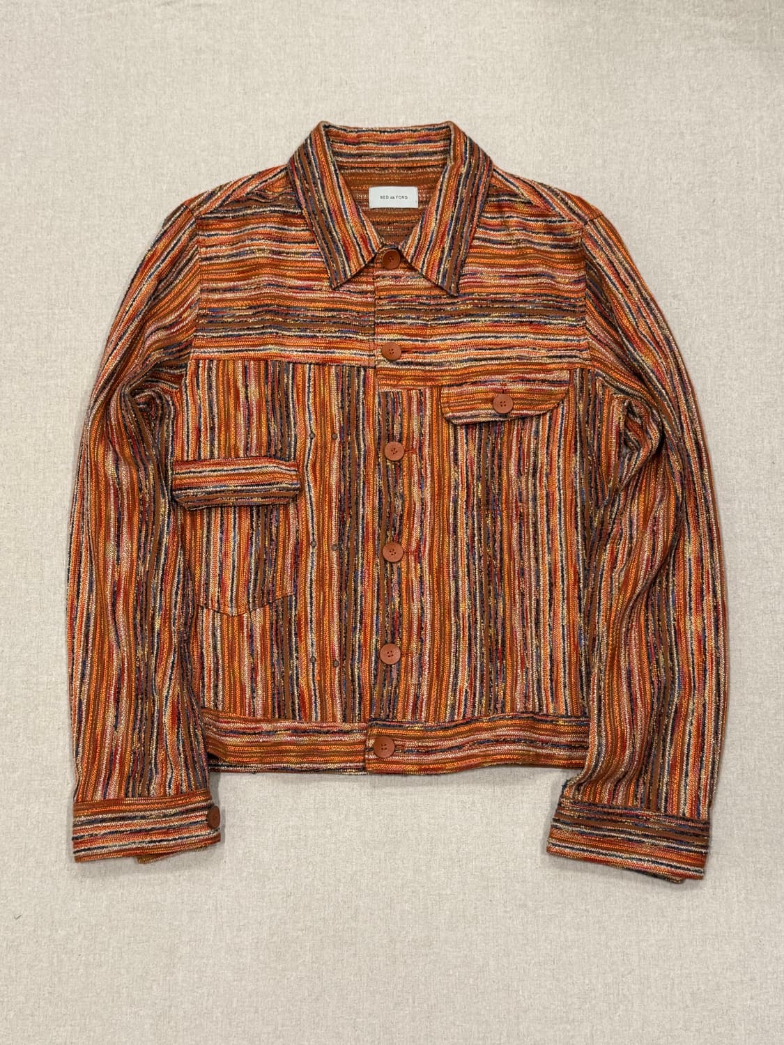 Bed J.W. Ford 22ss 믹스드 트러커 자켓 상품이미지1