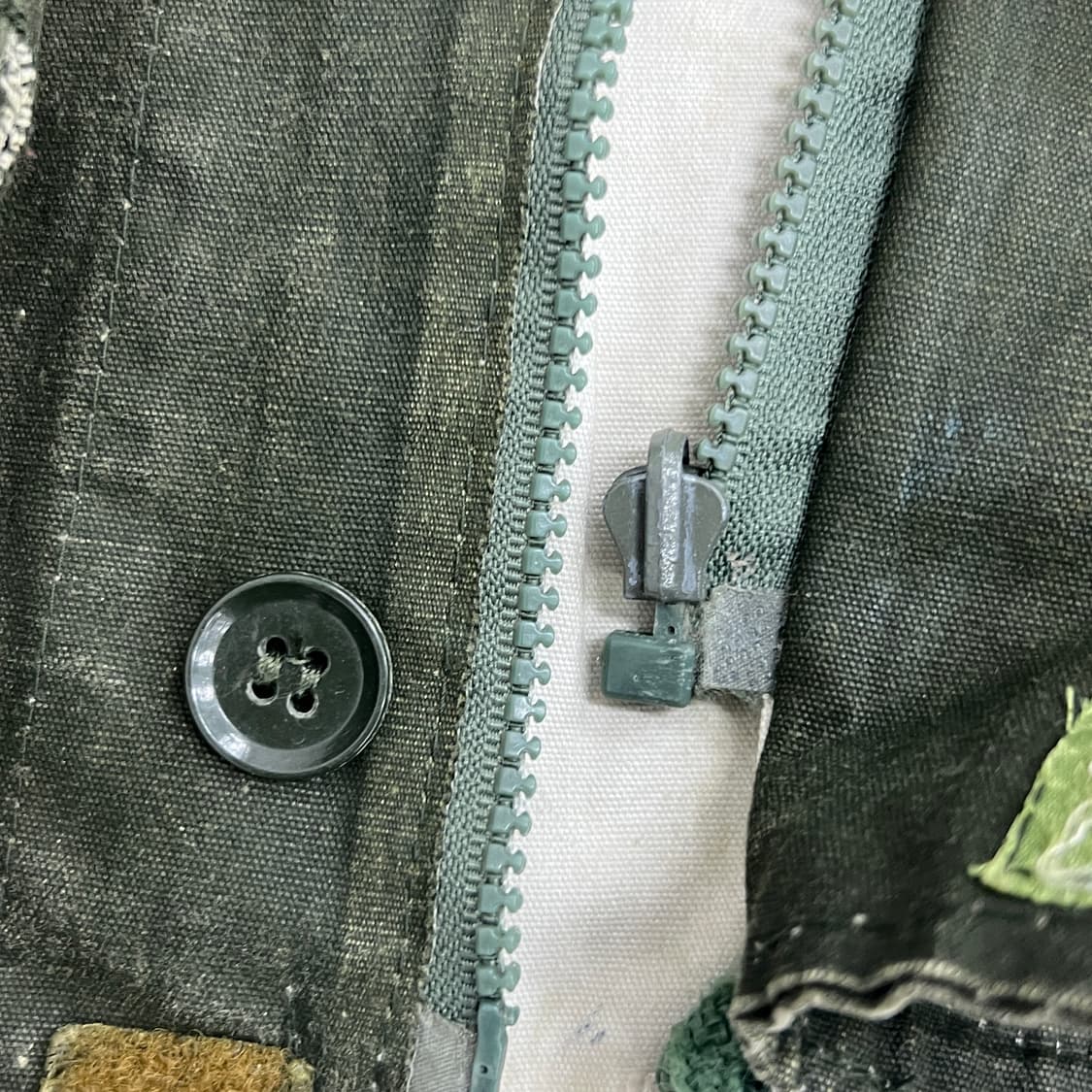 VTG 빈티지 카키 M-64 복각 야상 후드 파카  상품이미지7