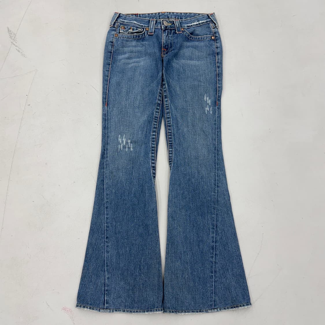 트루릴리전 Y2K 조이 부츠컷 데님팬츠 상품이미지2