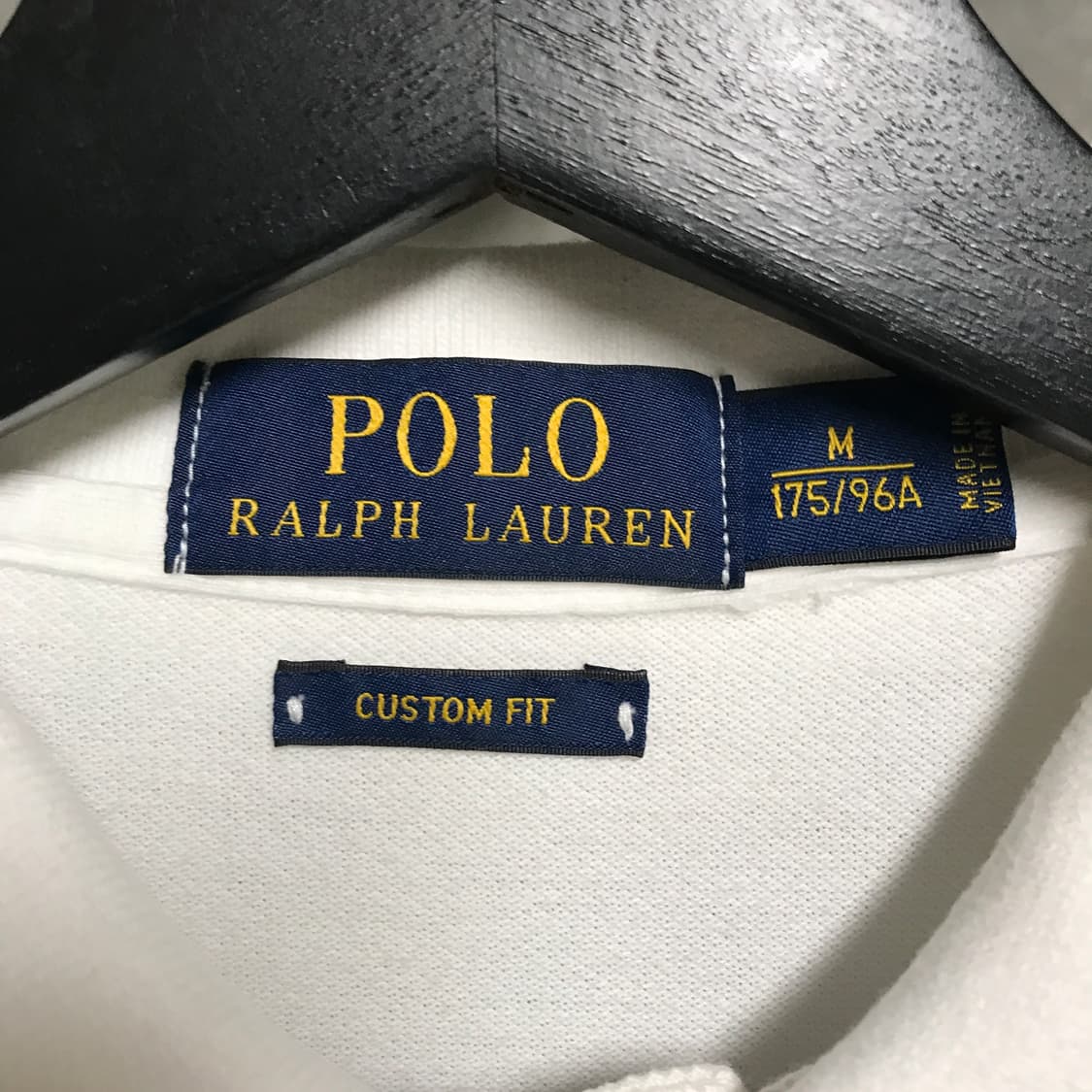 폴로 랄프로렌 PK 긴팔 카라티 화이트 M 상품이미지5