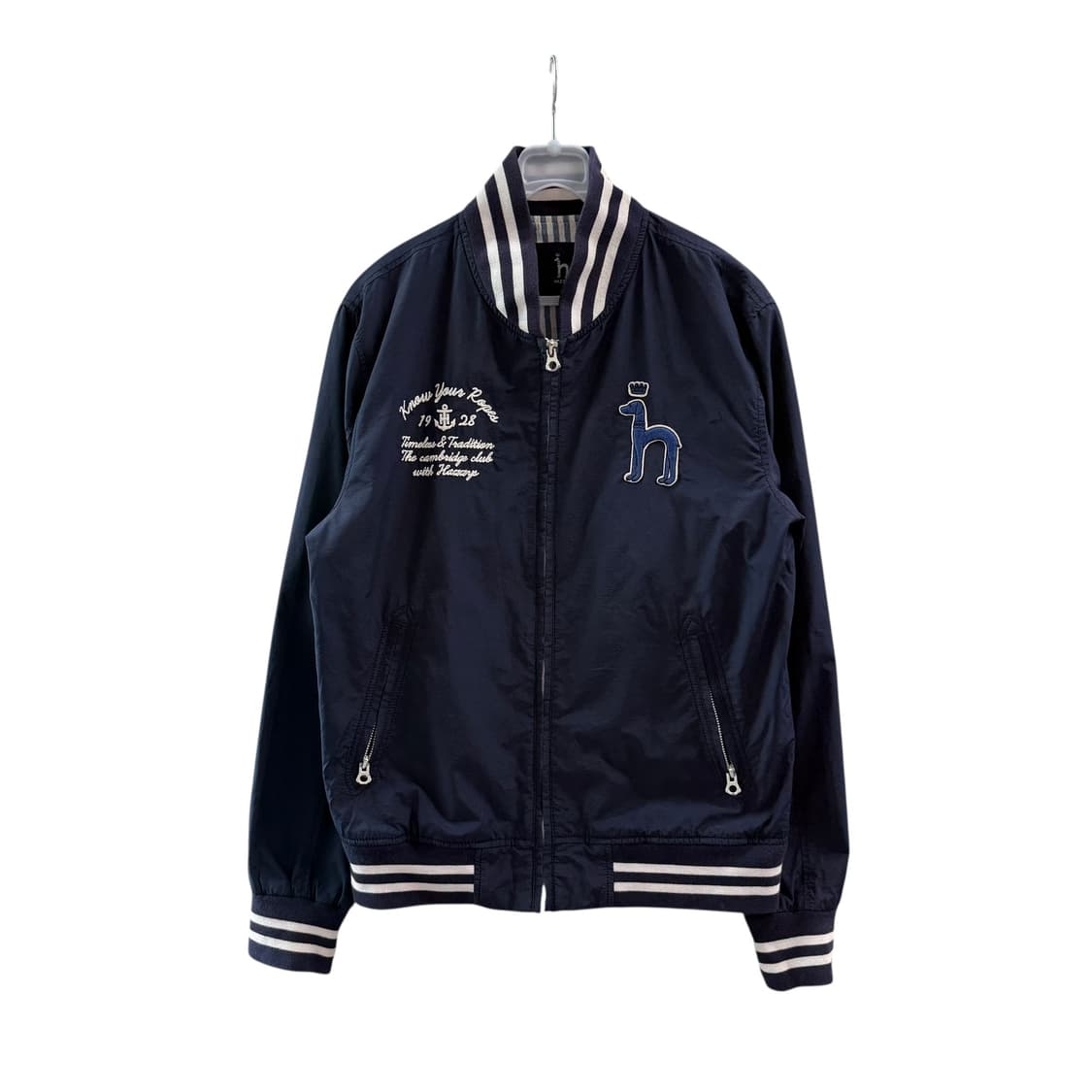 [L] 헤지스 네이비 야구점퍼 상품이미지3