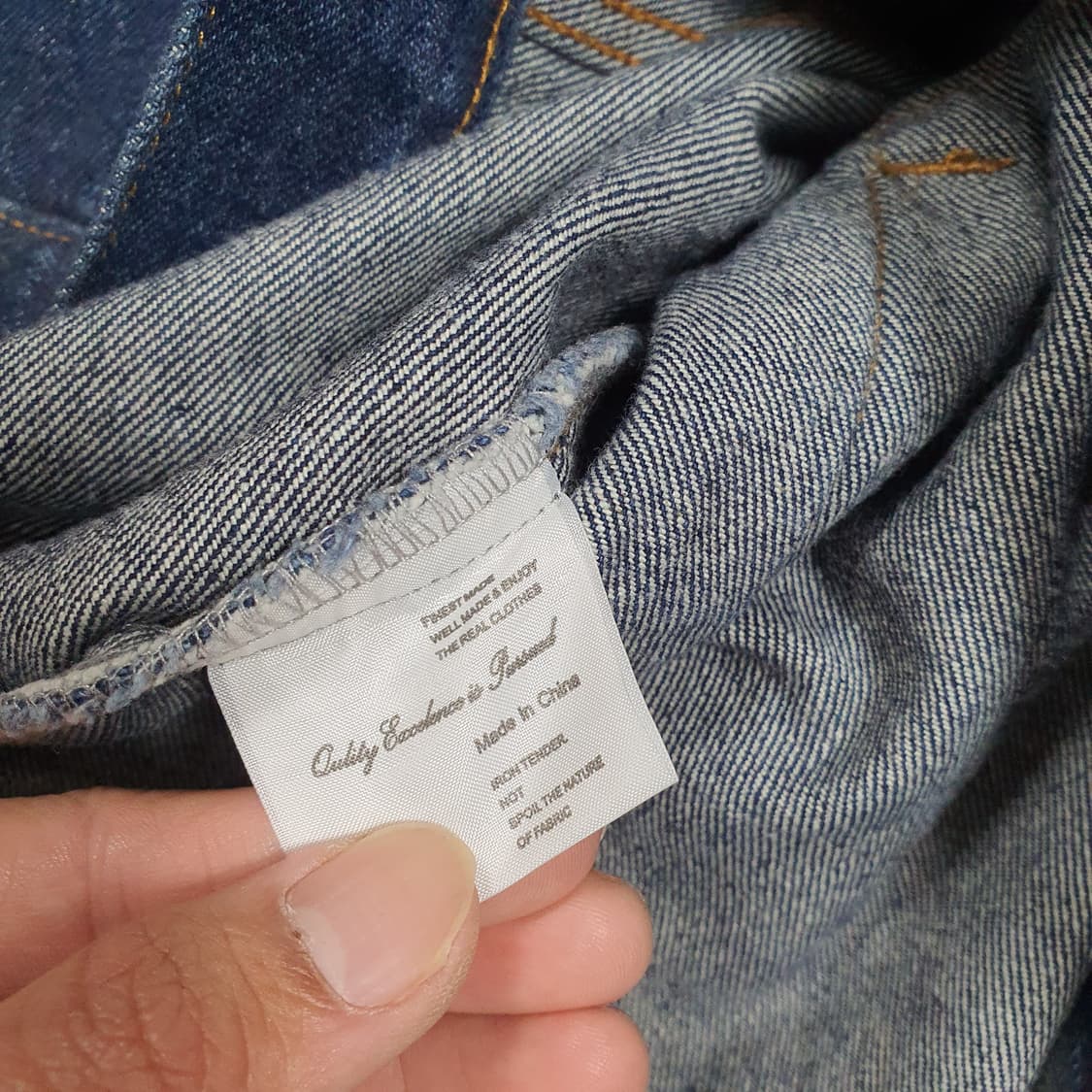 ✨ (바배) 디랜드 데님 청자켓  상품이미지4