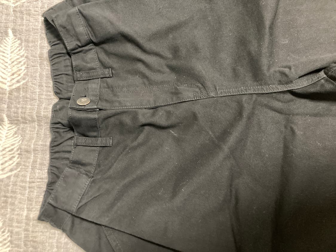 Steady Balloon Snap Pants Black 상품이미지6