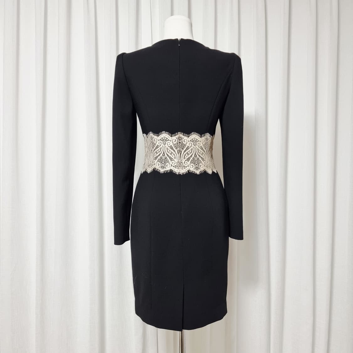 한섬 미니멈 MINIMUM 레이스장식 원피스 미니드레스 (55) 상태최상 상품이미지3