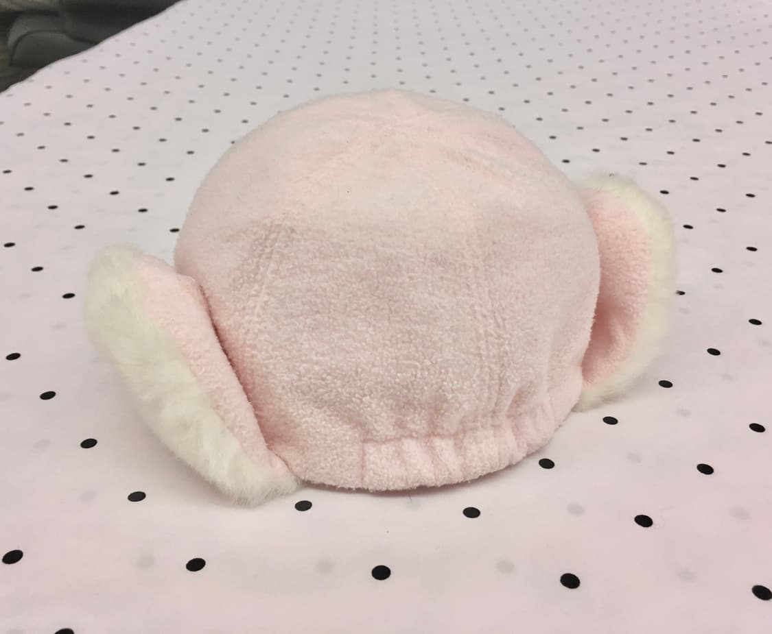 연핑크 퍼 귀도리 캡 모자 트루퍼햇 히메갸루 조지후쿠 상품이미지4