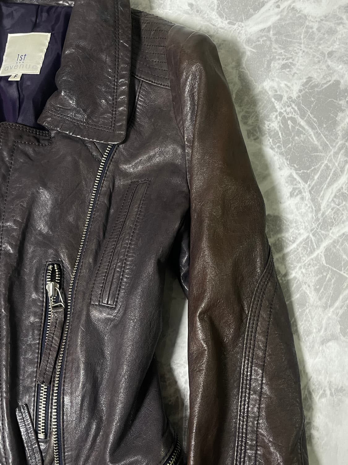 1st avenue leather jacket 상품이미지4
