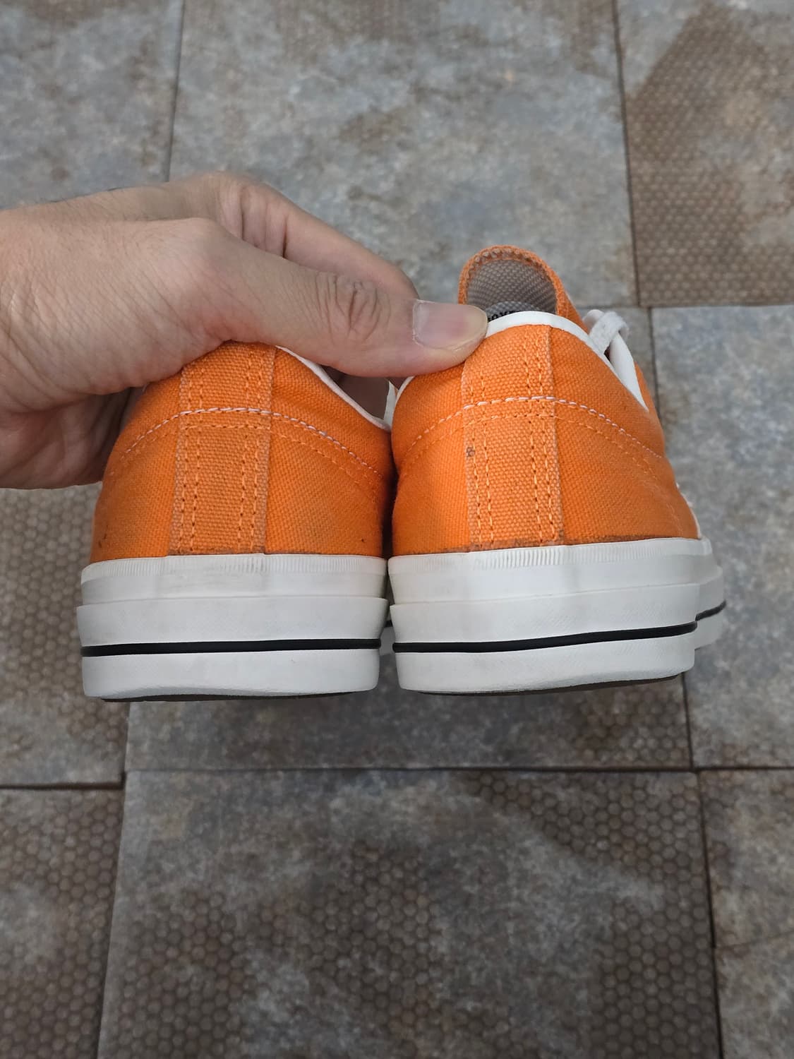 (240)컨버스 브레이크스타 ox 오렌지 상품이미지9