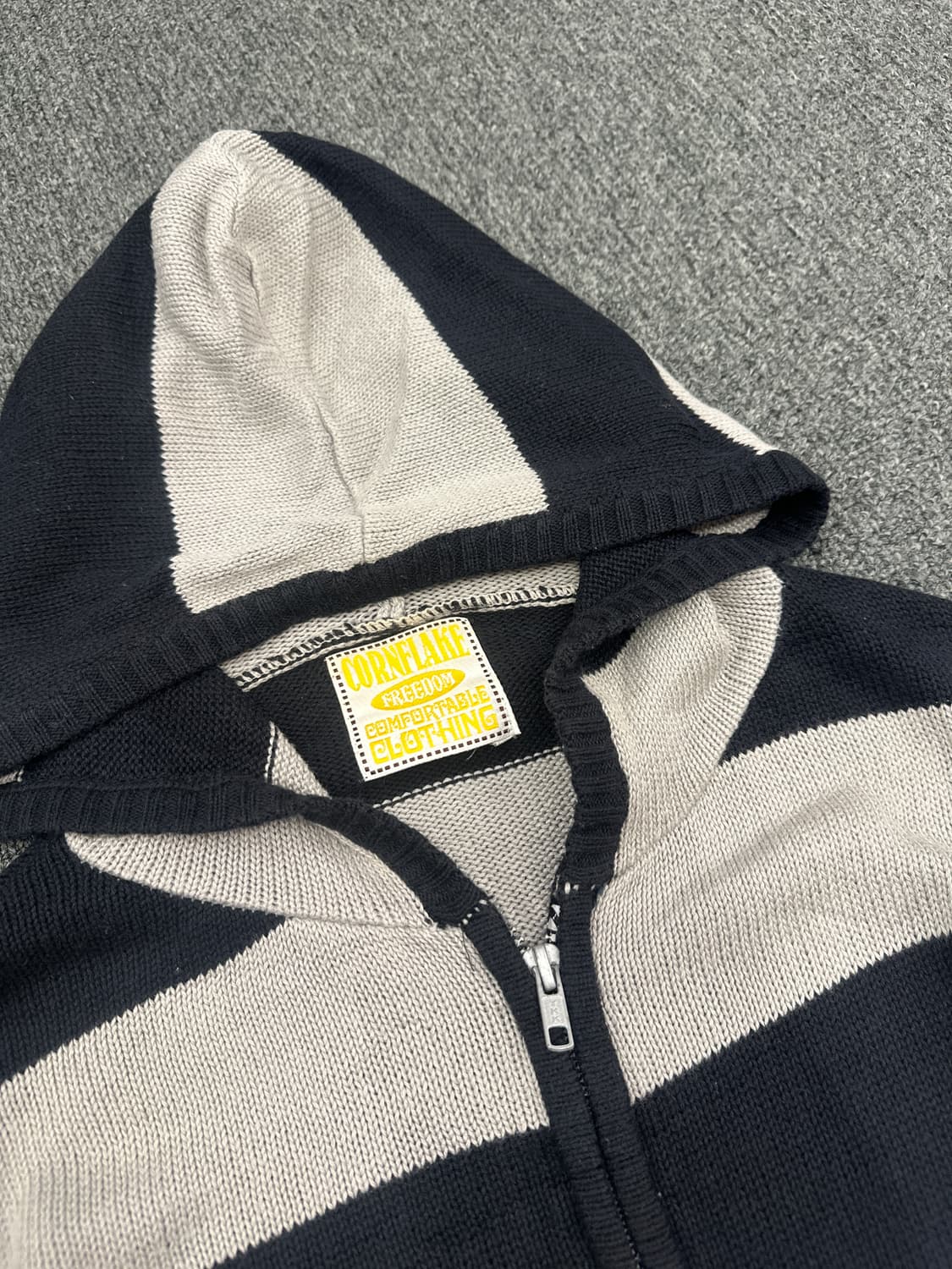 L) Cornflake 재패니즈 그런지 후드집업 상품이미지3