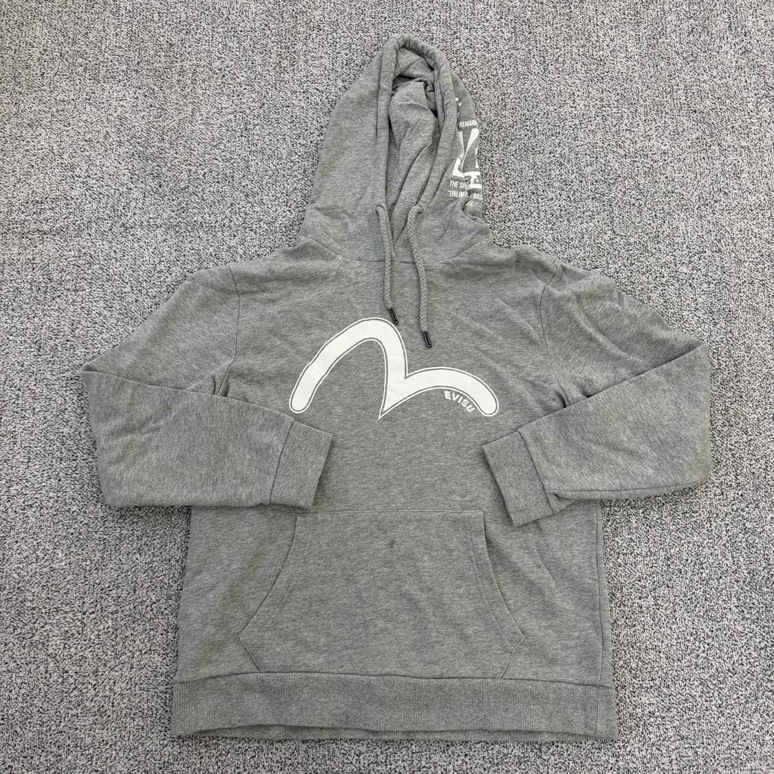 100 에비수 여성 빅로고 후드집업 0128H1 상품이미지1