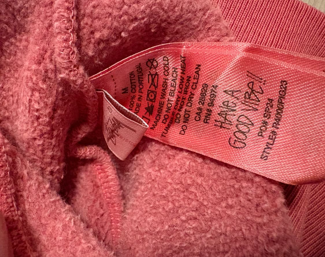 Stussy 스투시 기모 후드티 M 상품이미지3