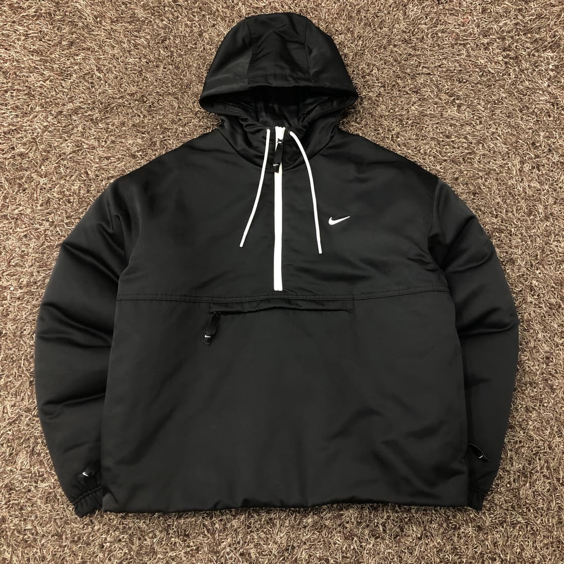 나이키 솔로 스우시 새틴 아노락 점퍼 자켓 상품이미지1