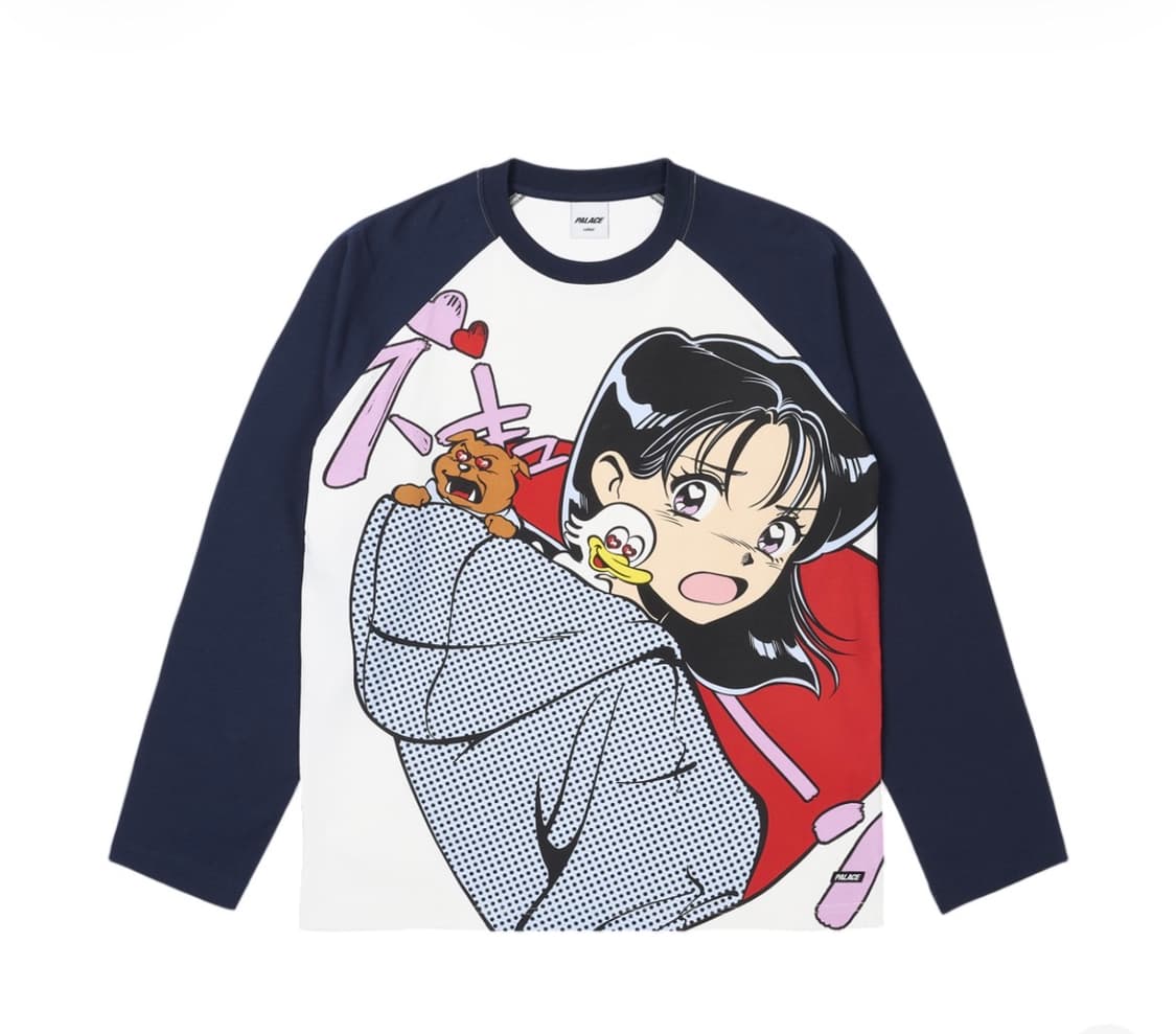 [L] 팔라스 애니메이션 나그랑 네이비 티 상품이미지1