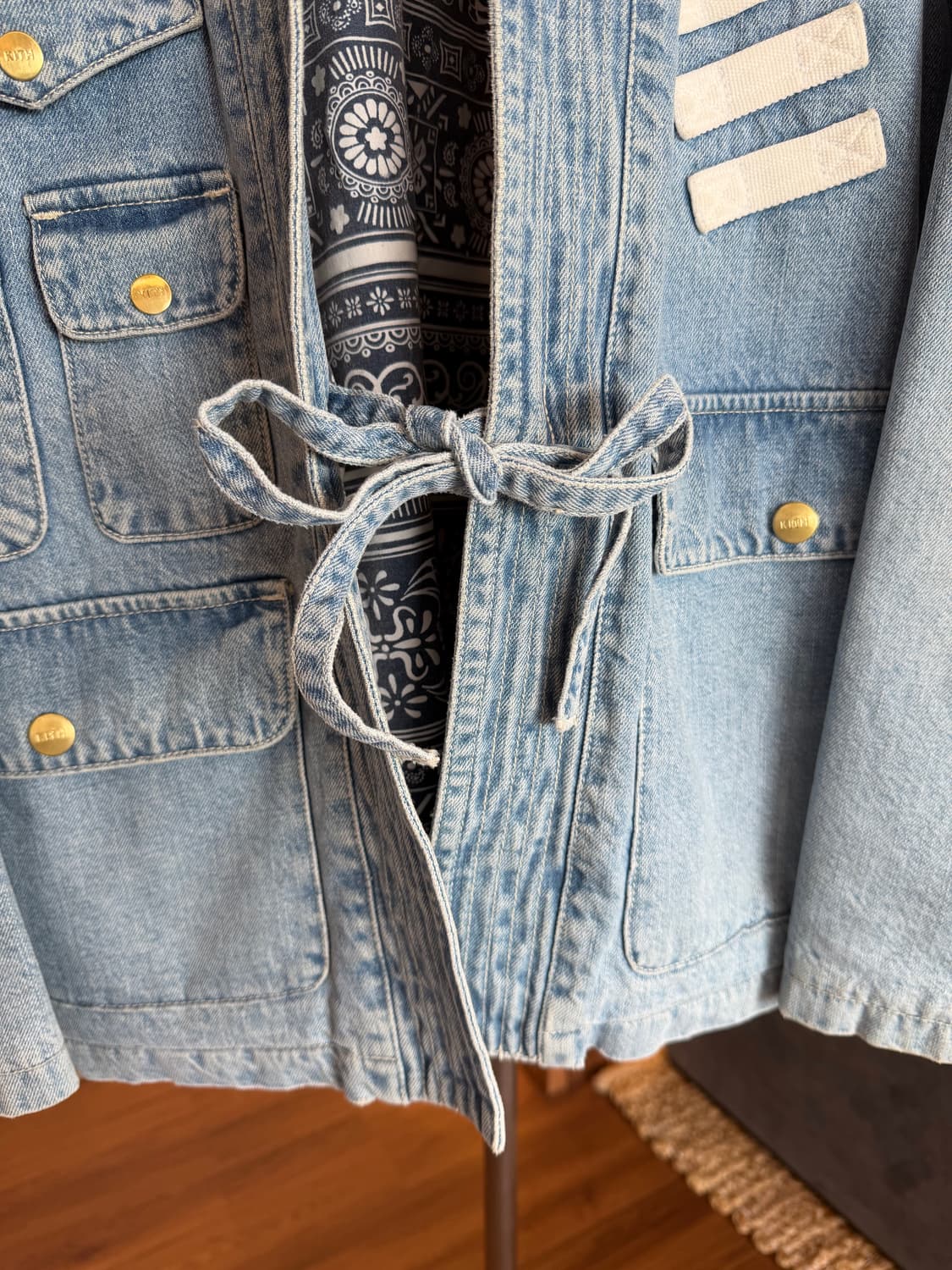 키스 19SS 데님 하오리 자켓  KITH 상품이미지5