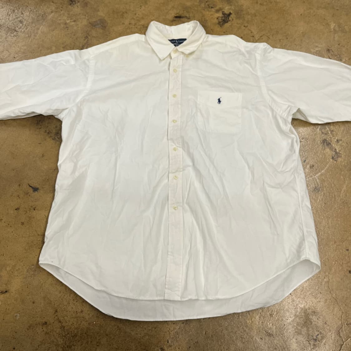 [정품/XXL] 폴로 랄프로렌 화이트 셔츠 남방 b10 상품이미지3