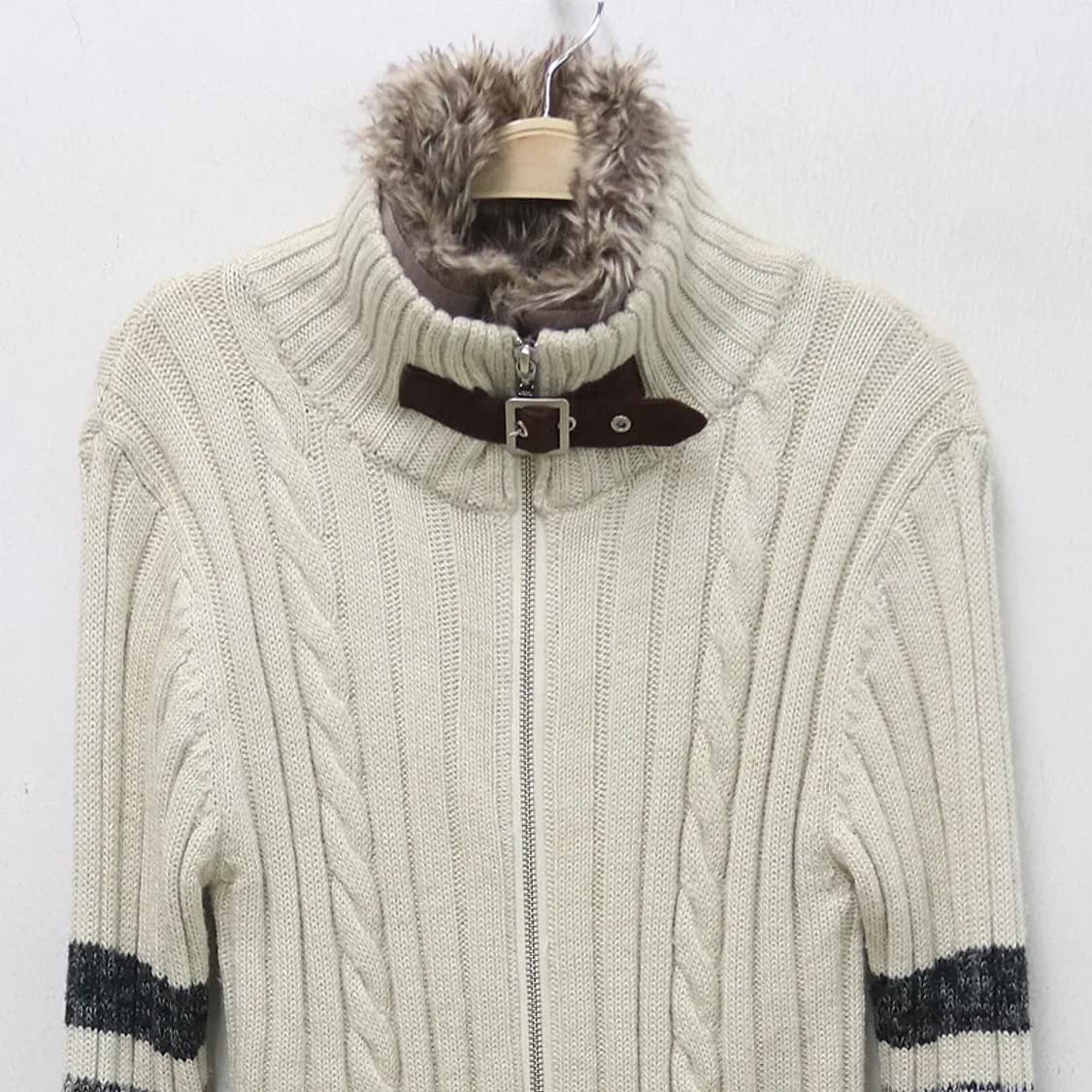 A.S.M y2k 혼방 니트 집업 62828 상품이미지3