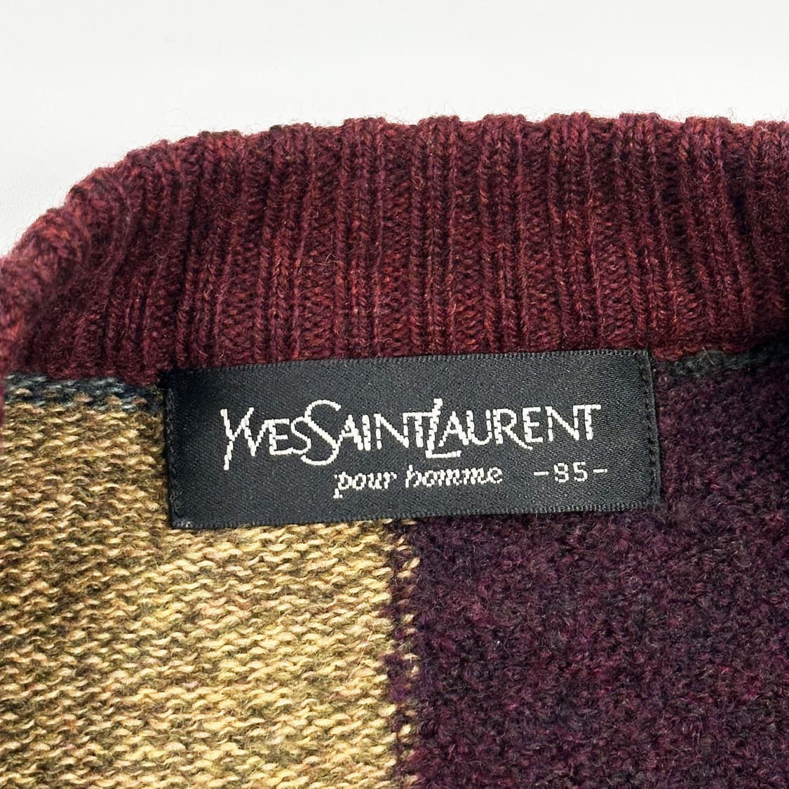 YSL 입생로랑 올드 아카이브 빈티지 니트 M 상품이미지5