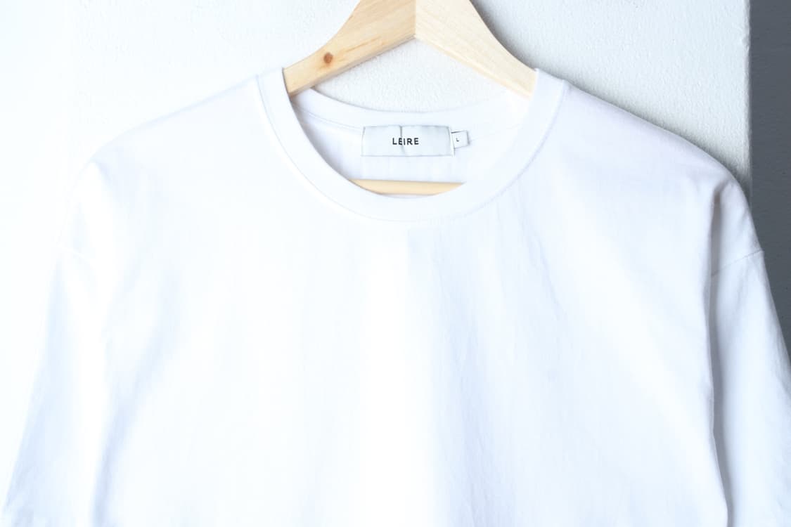 W(L-XL) 르아르 반팔 티셔츠 오버핏 화이트 무지-H31399 상품이미지3