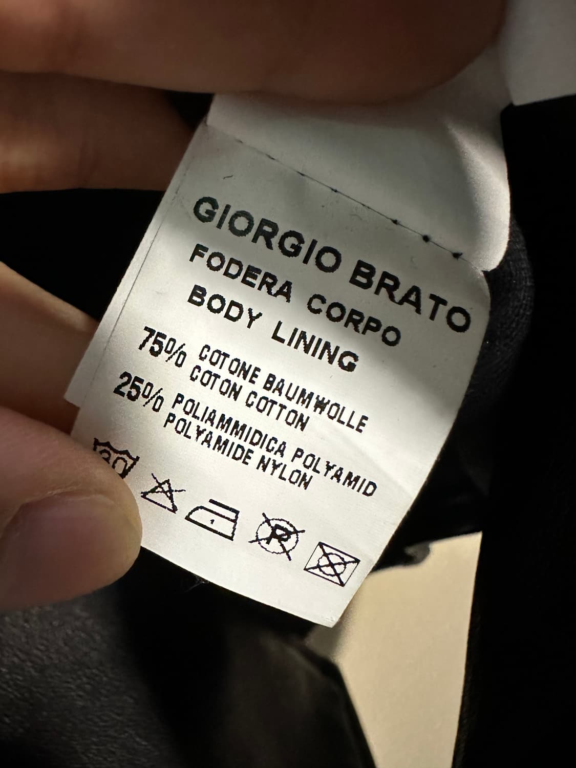 조르지오 브라토 이태리 리얼가죽 라이더 자켓 처분  상품이미지7