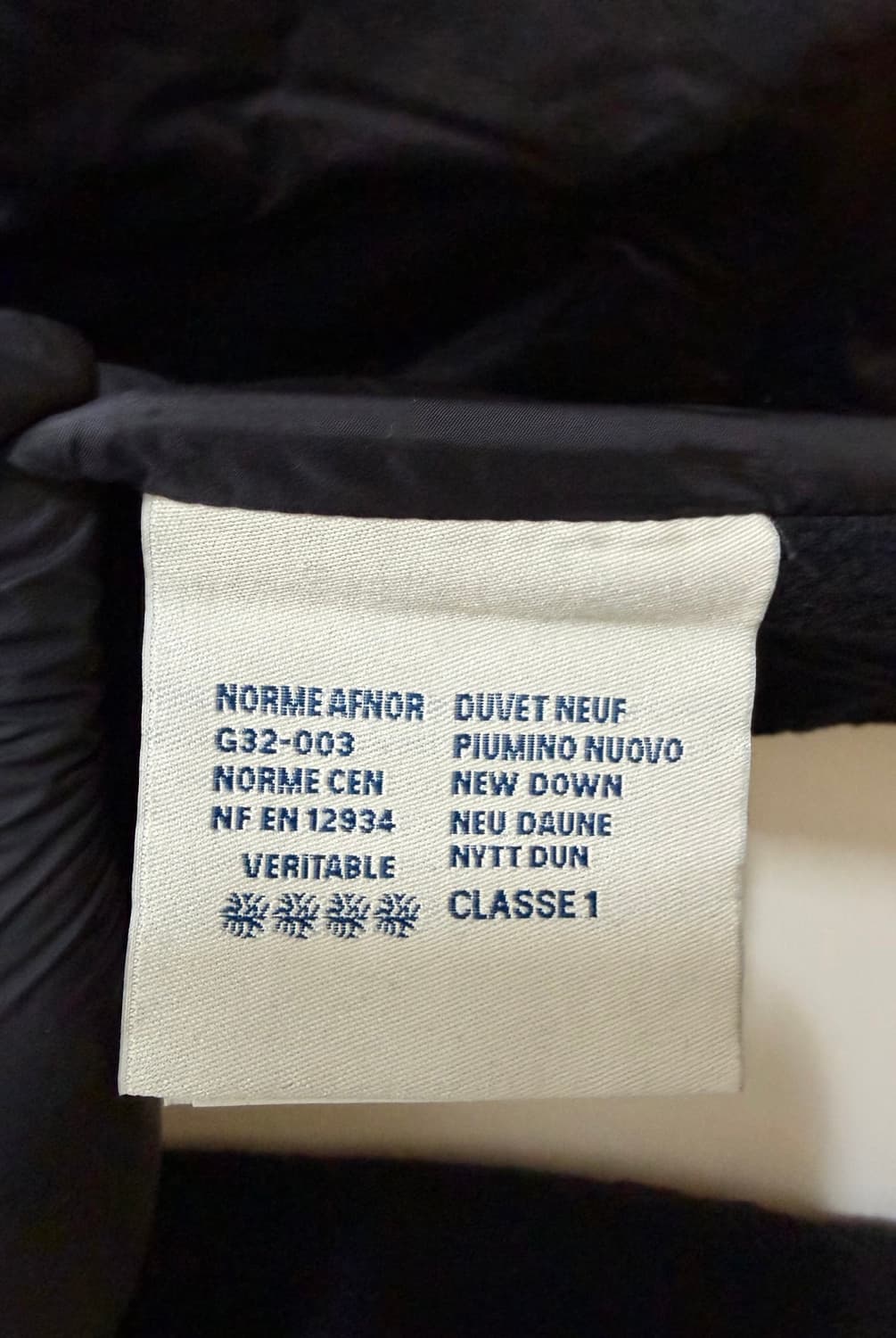 몽클레어 정품 여성 니트패딩 블랙 상품이미지6