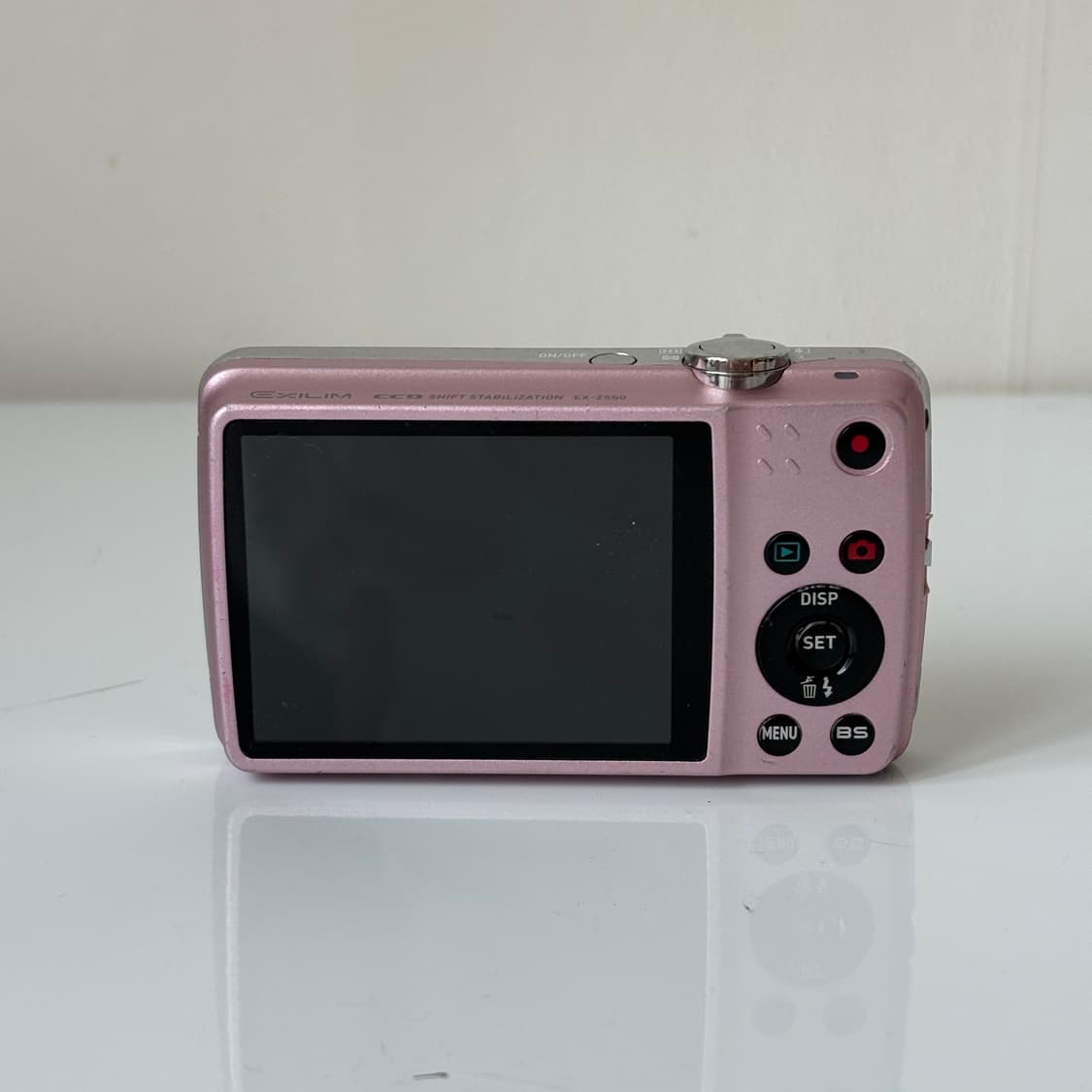 카시오 엑슬림 z550 / casio exilim z550 핑크 풀박스 상품이미지2