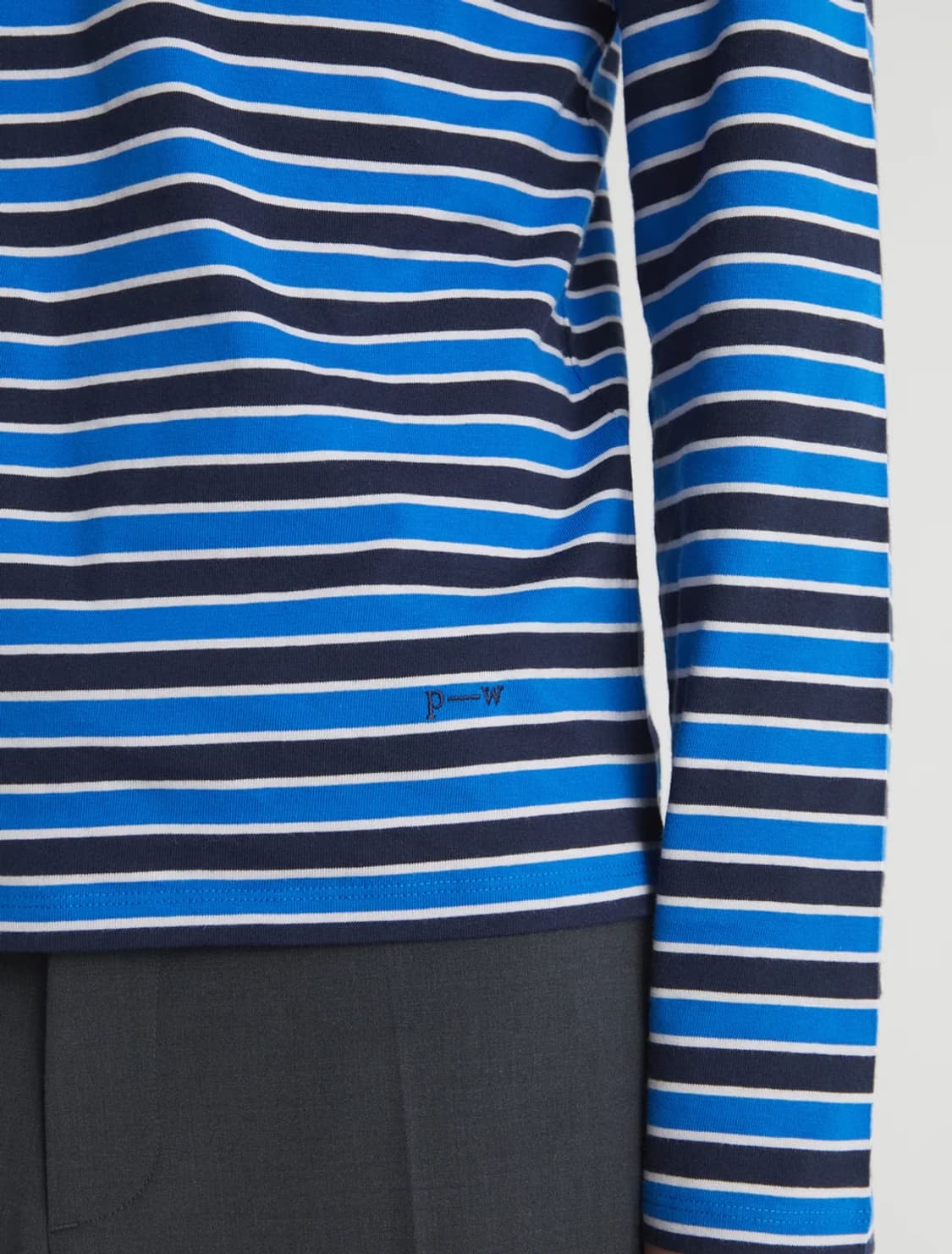 [S,M,L,XL]팔로마울 Floubet 스트라이프 티셔츠/블루 상품이미지2