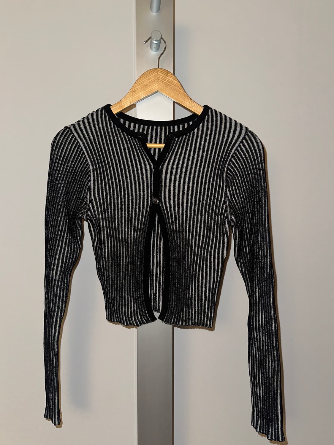 다이애그널 니트 가디건 상품이미지1