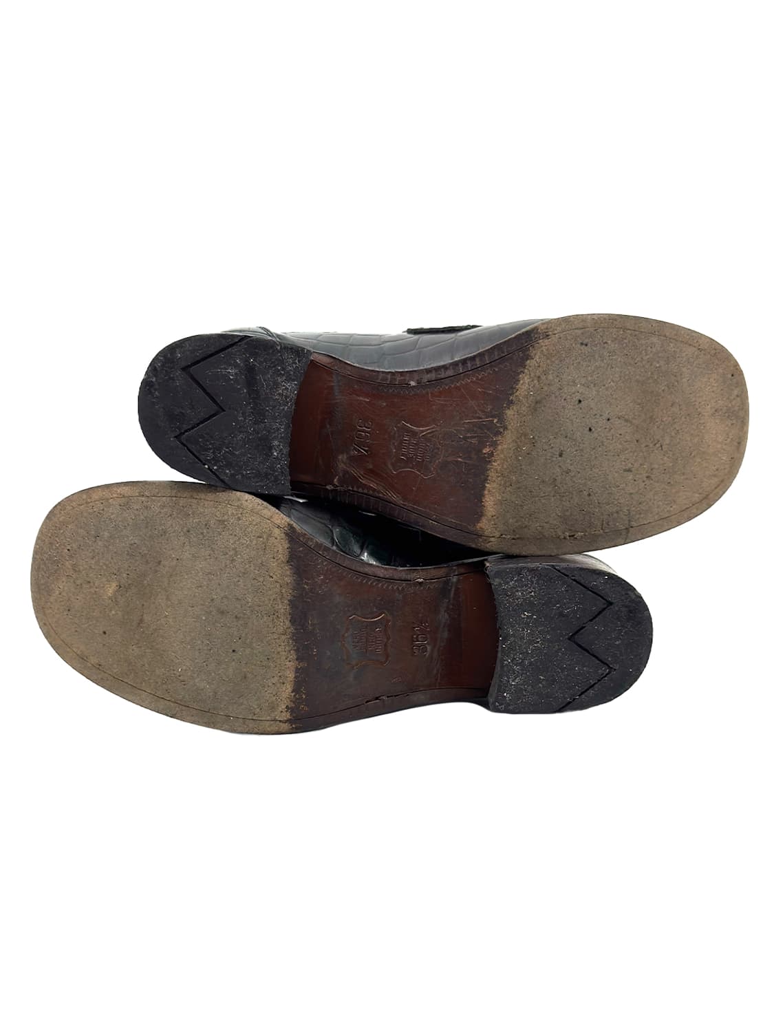 Patrick Cox Leather Heeled Loafers/ 36.5 상품이미지7