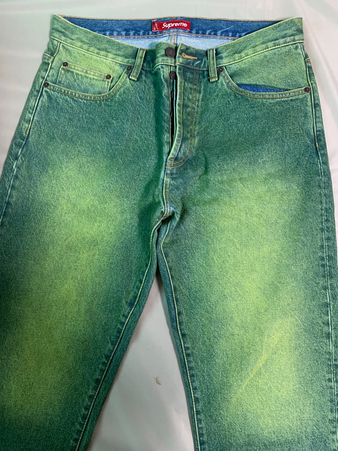 (새상품)슈프림 레귤러 진 판매 상품이미지3