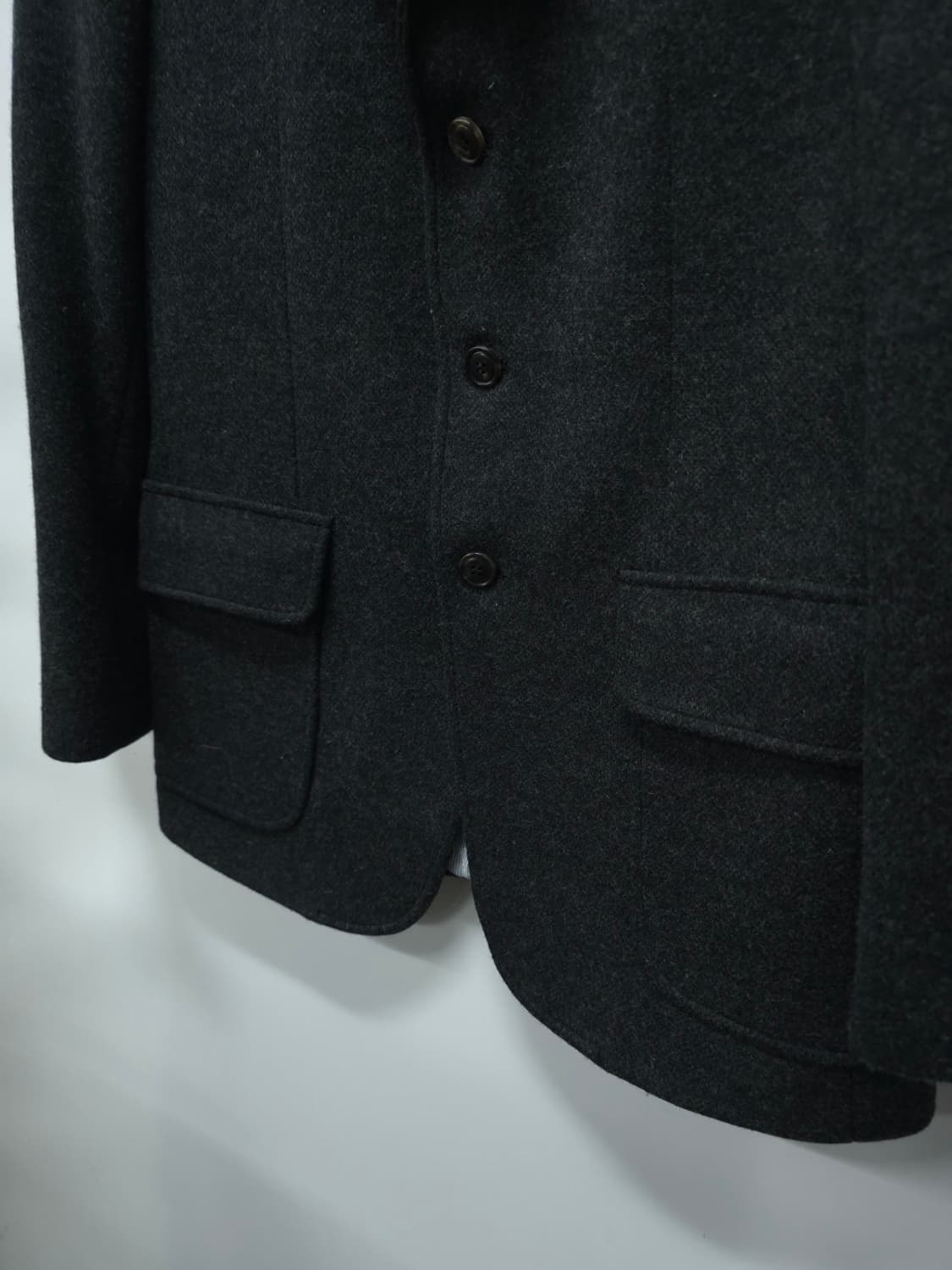 커스텀 멜로우 챠콜그레이 모직 블레이져 (95~100) 상품이미지7