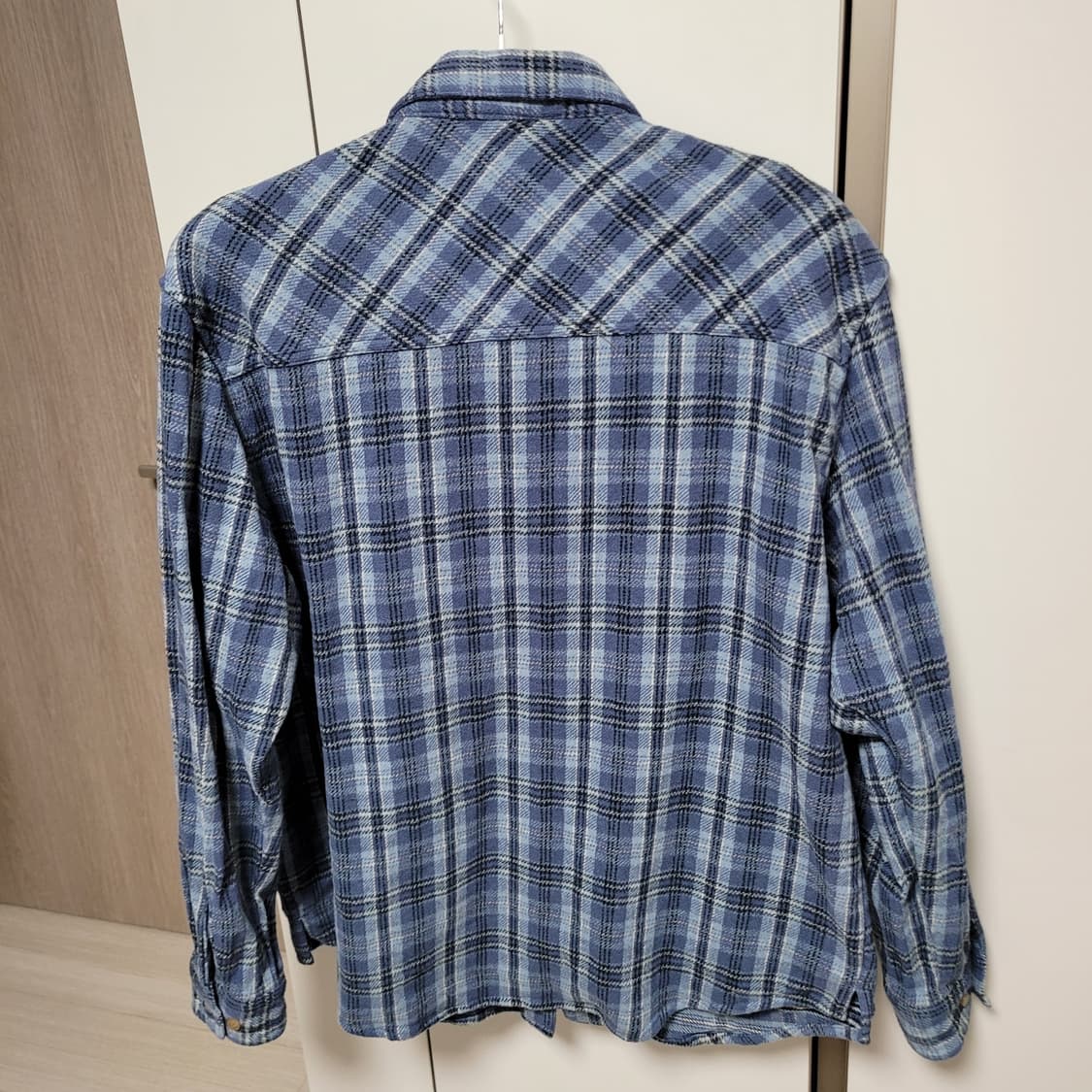 디키즈 코튼 플란넬 셔츠 SKYBLUE 상품이미지4