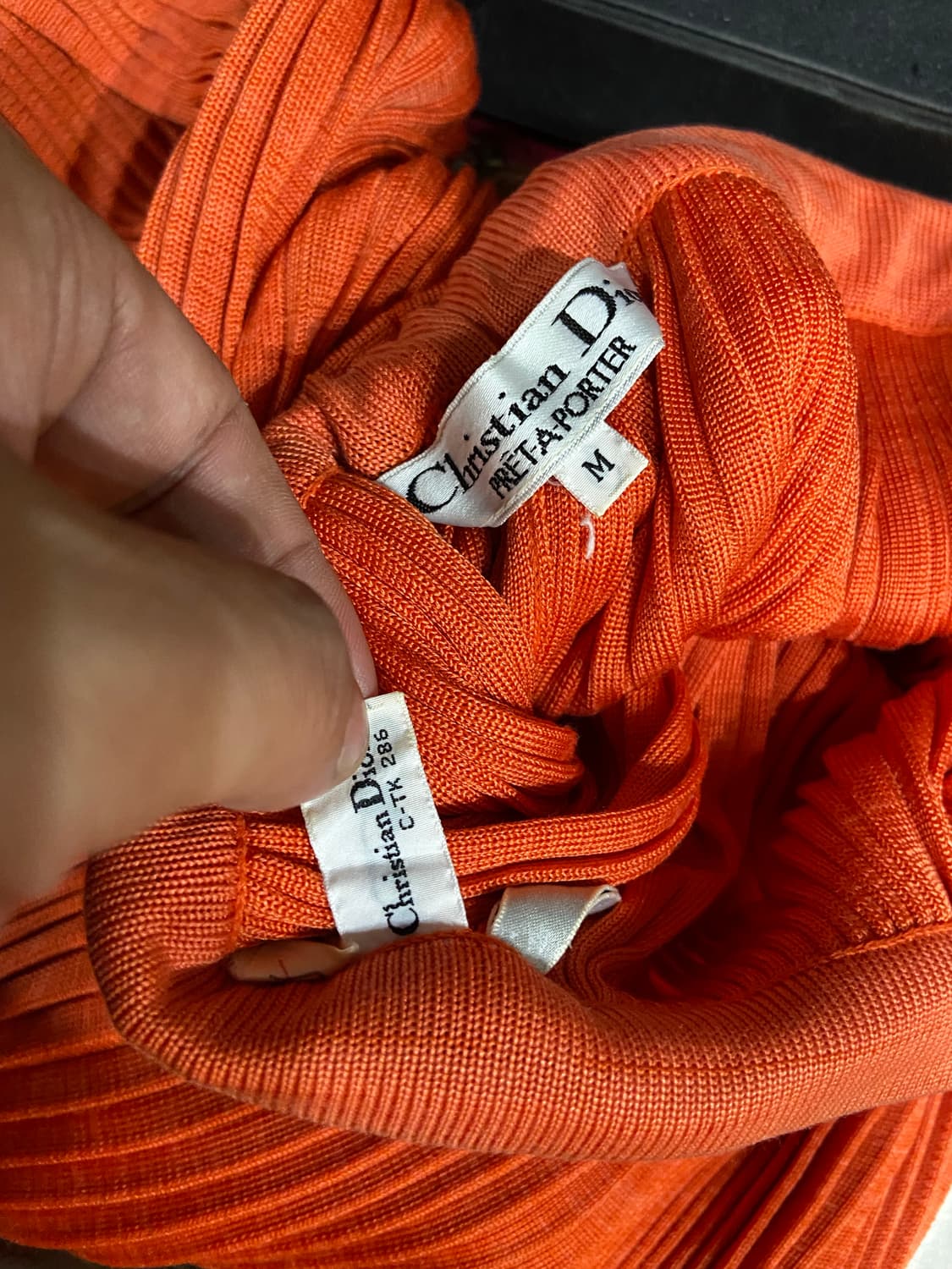 Christian Dior 크리스찬 디올 주름 스커트 상품이미지3