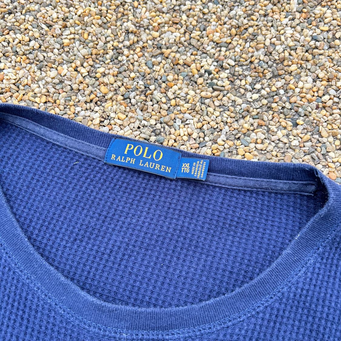 폴로 랄프로렌(POLO RalphLauren)네이비 와플 니트 상품이미지4