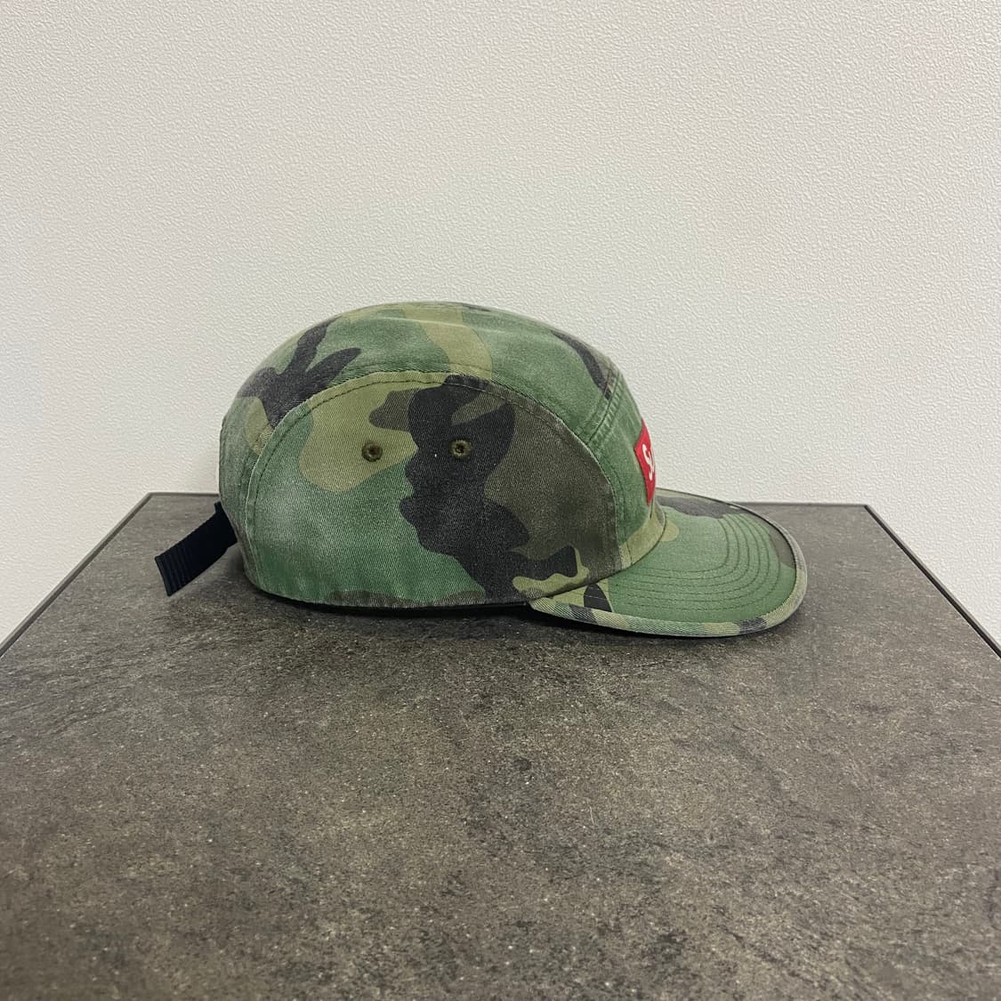(OS) 슈프림 박스로고 캠프캡 모자 우드랜드 카모 상품이미지2