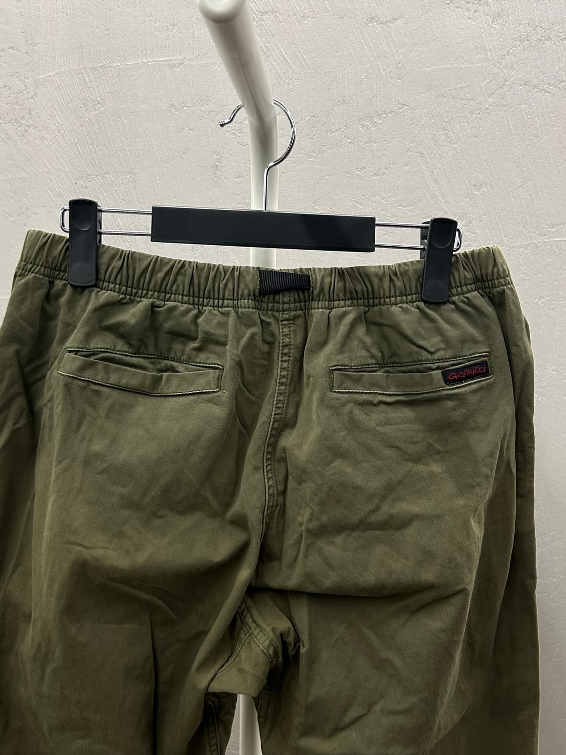 GRAMICCI 그라미치 벨트 면바지 카키 상품이미지5