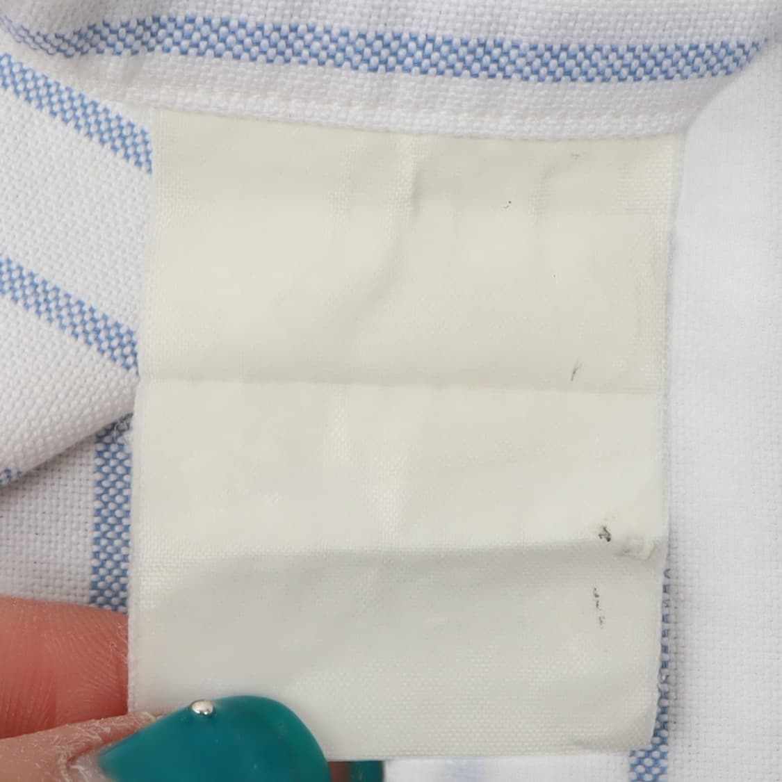 폴로 랄프로렌 옥스포드 화이트 스트라이프 셔츠 상품이미지9