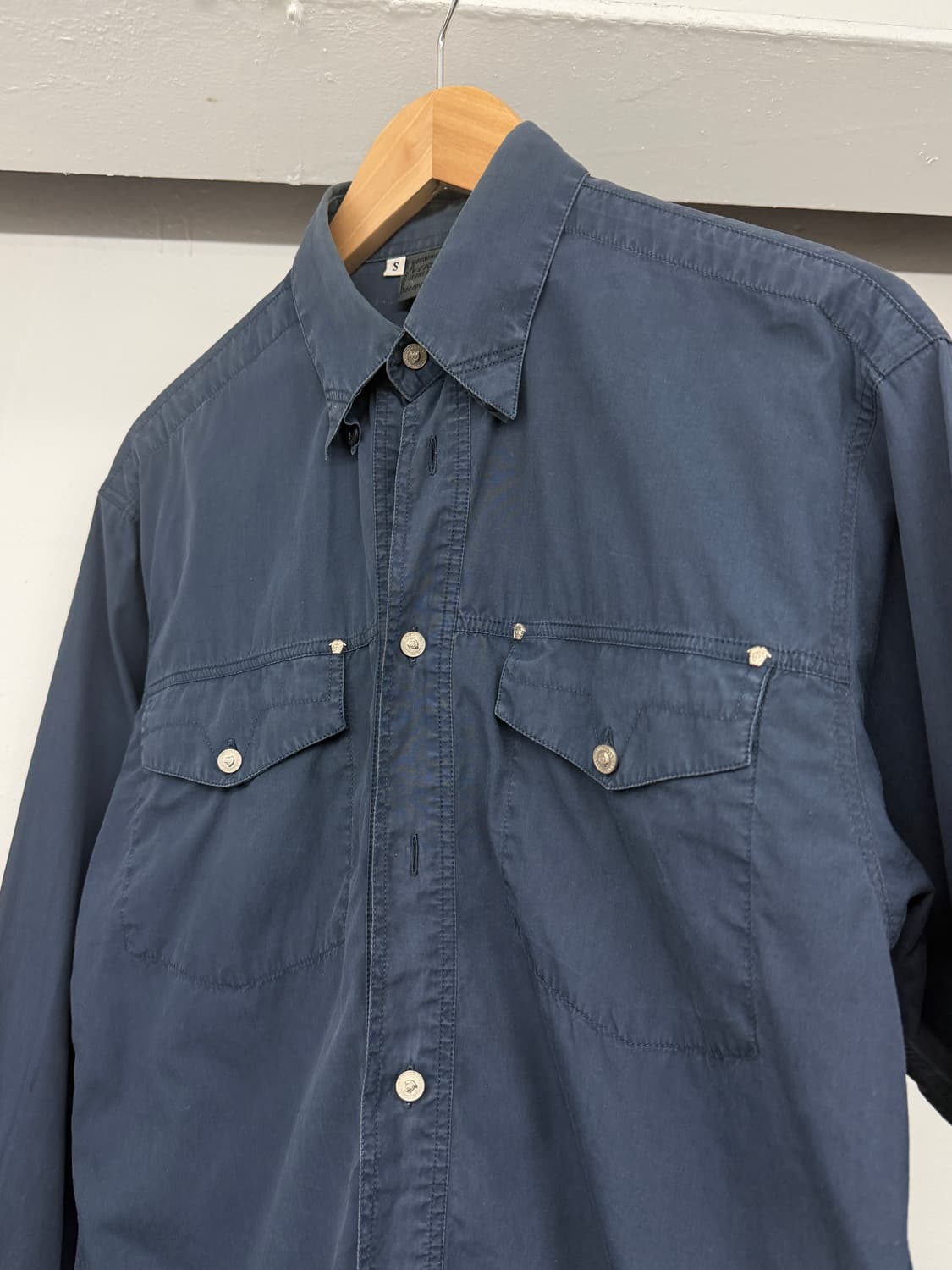 베르사체 메두사 코튼셔츠 상품이미지3