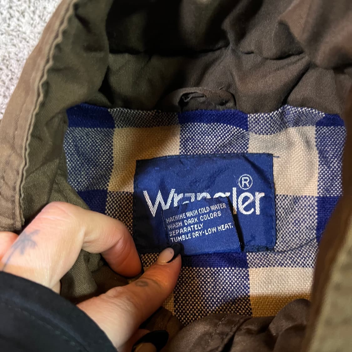 랭글러 누빔 베스트 점퍼 상품이미지5