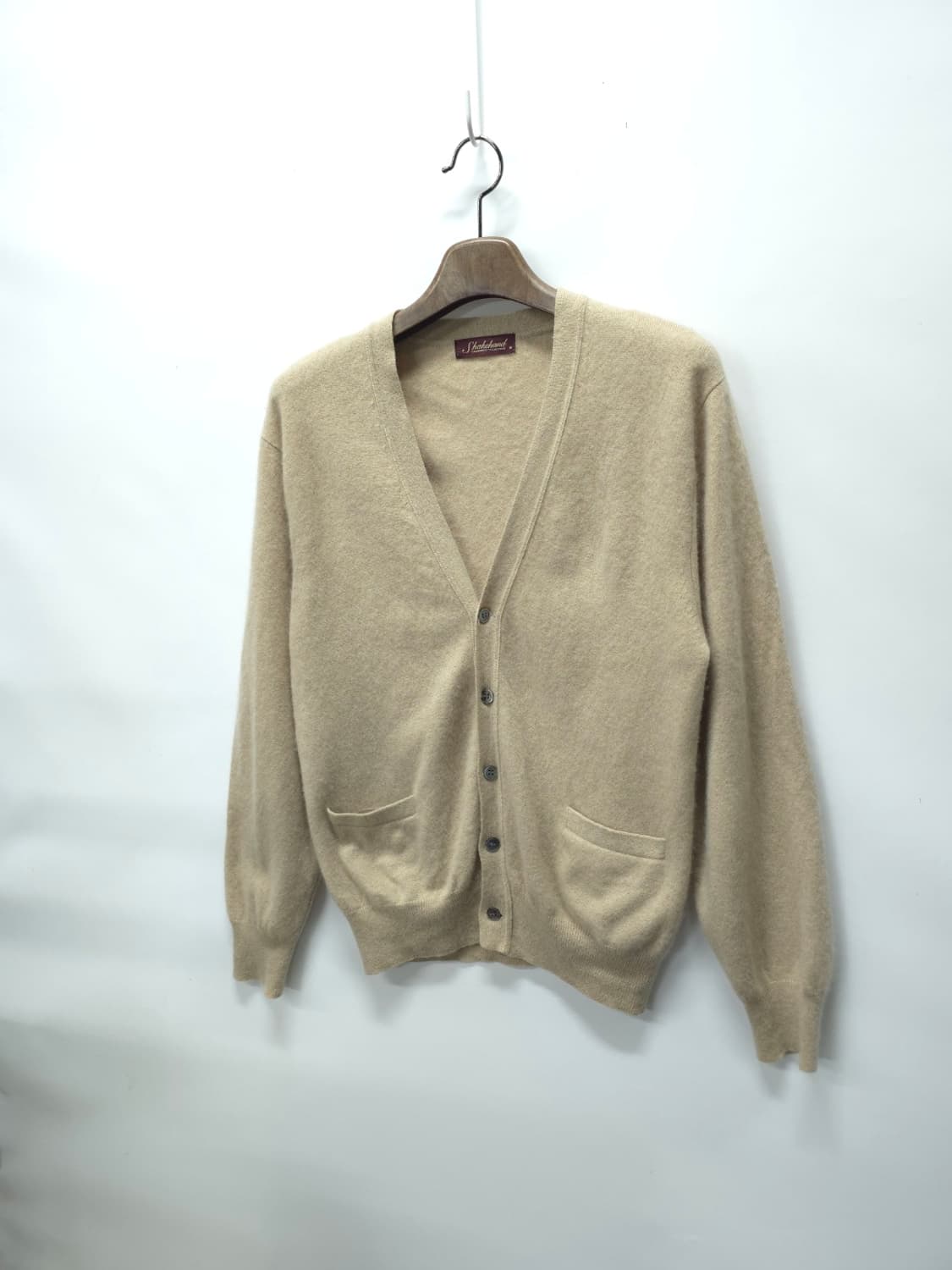 쉐이크핸드 캐시미어100% 남성 브이 가디건 (95~100) 상품이미지2