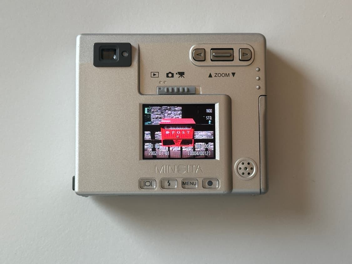 필카느낌 Minolta DiMAGE X 미놀타 빈티지 디카  상품이미지4