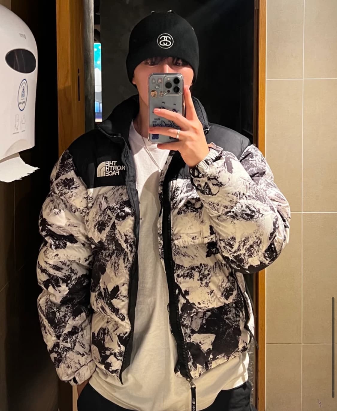 스투시 익스포즈드 스티치 스컬 비니 상품이미지6