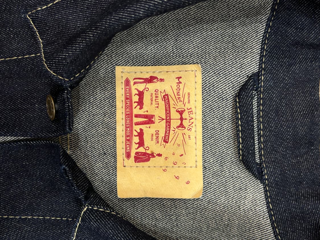 모드나인 데님 자켓 상품이미지3