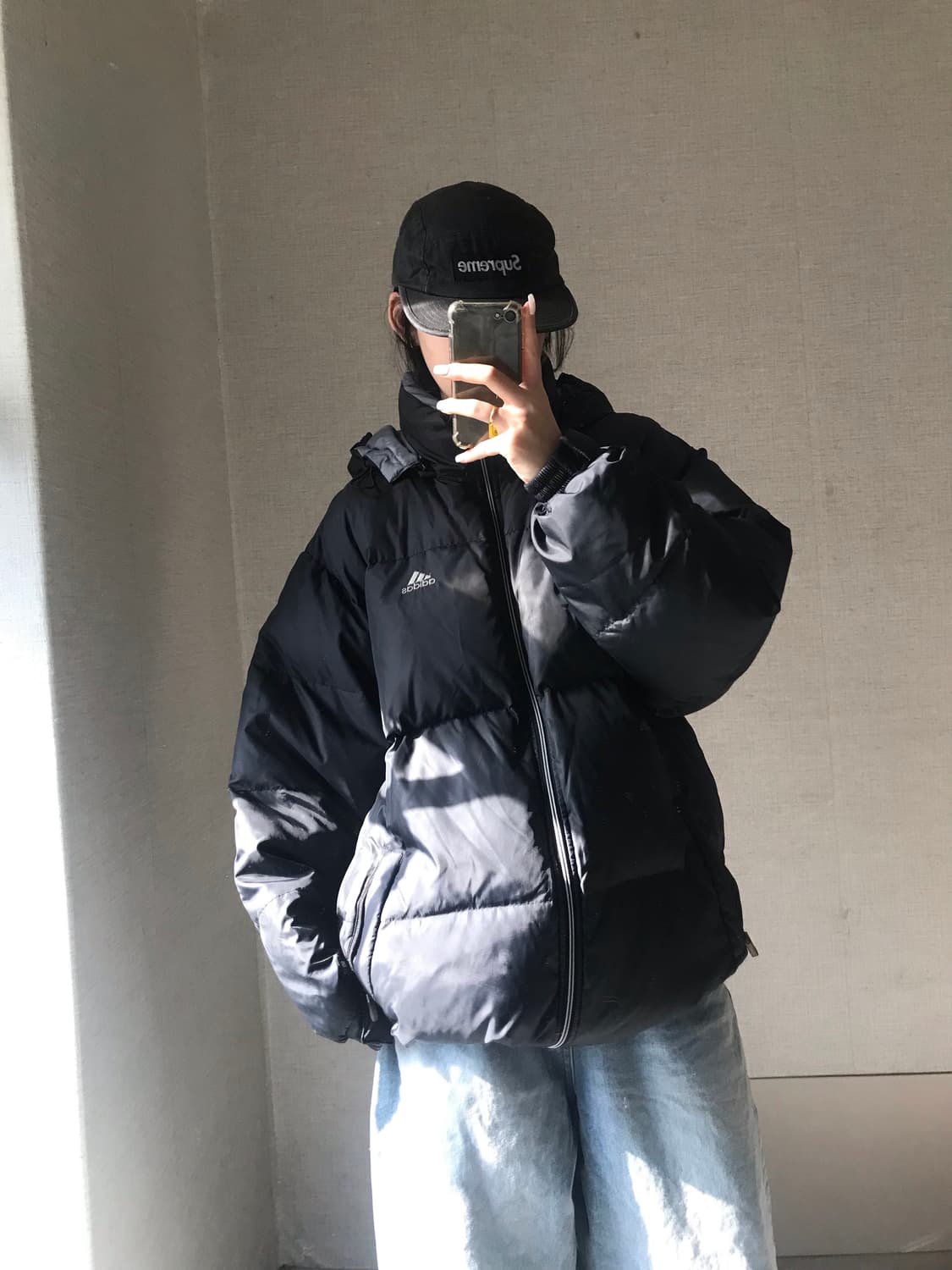 아디다스 블랙 패딩 상품이미지6