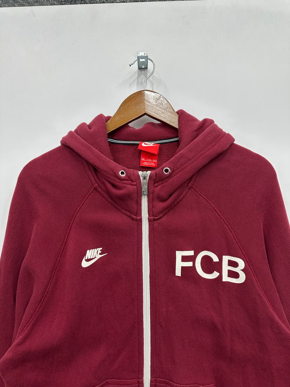 나이키 버건디 바르셀로나 후드집업  상품이미지3