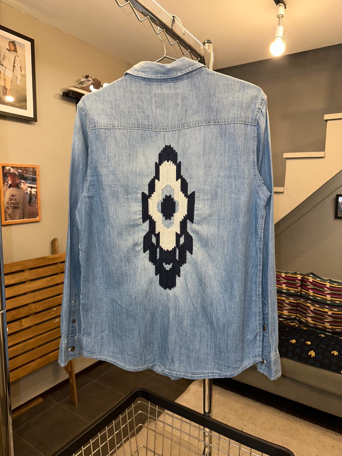 Anti Ballistic ethnic Denim Shirt 상품이미지8