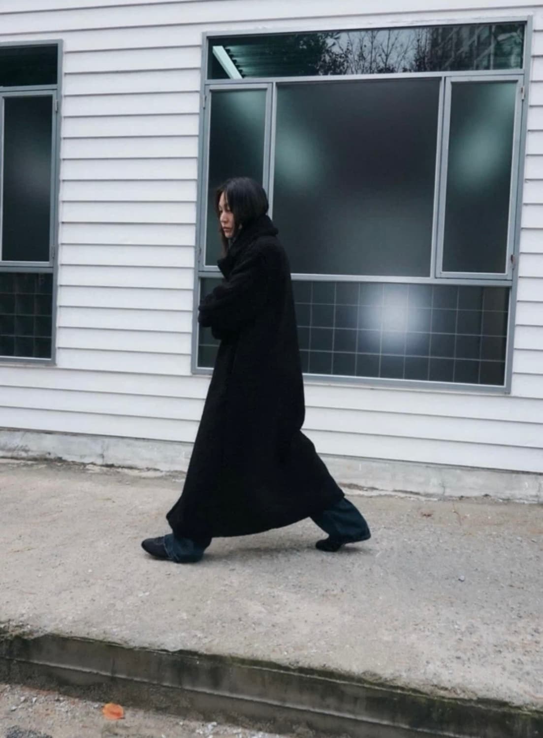 자라 시어링 롱코트 상품이미지2