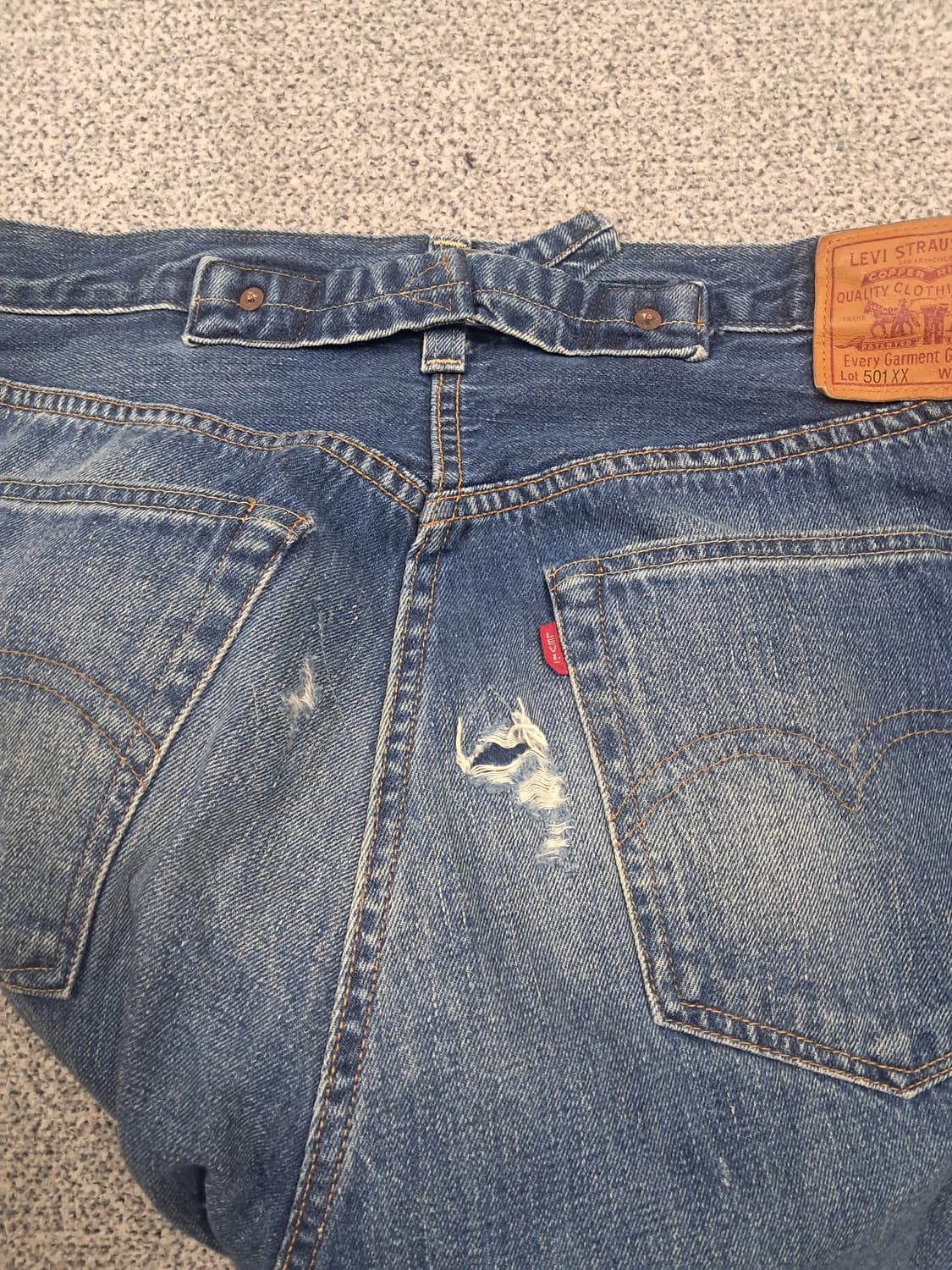 리바이스501xx콘밀크롭 상품이미지4