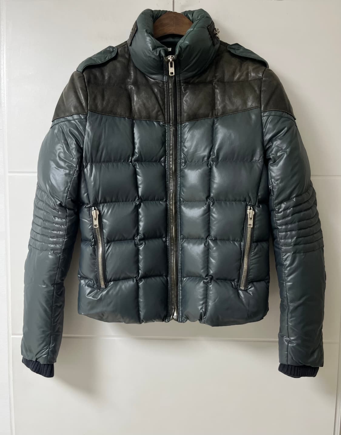 시스템 구스 패딩 양가죽 상품이미지1